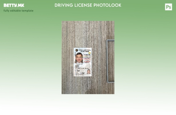 модерен стил САД Оклахома под возачка дозвола претставува преден шаблон за фотол